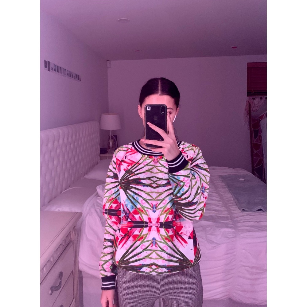 Floral Trippy Sweatshirt